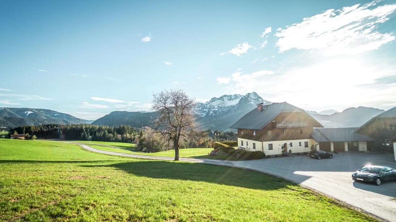 Bio Bauernhof Oberhinterberg Appartement Annaberg-Lungötz Extérieur photo